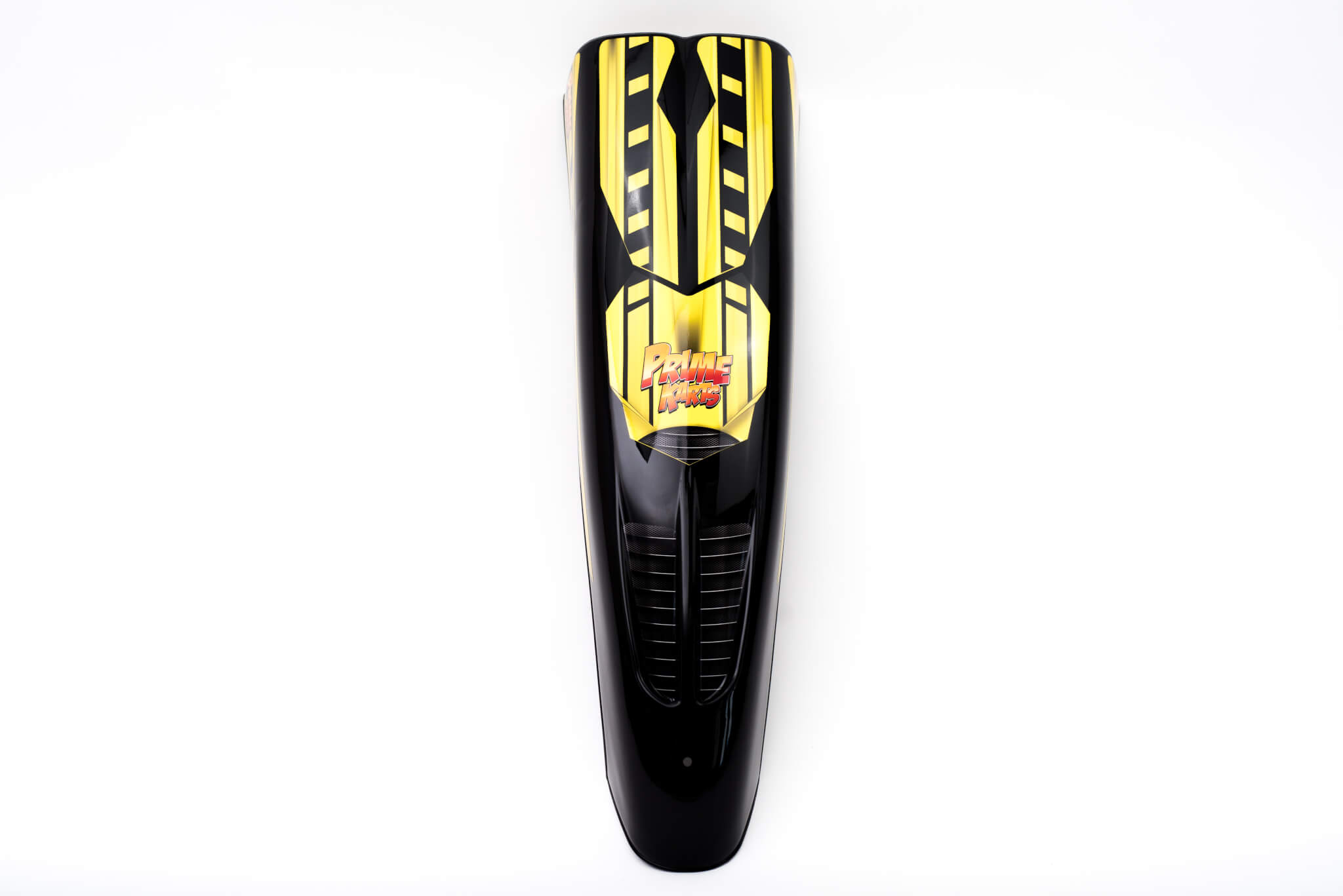 Yellow Charger Prime Kart decal